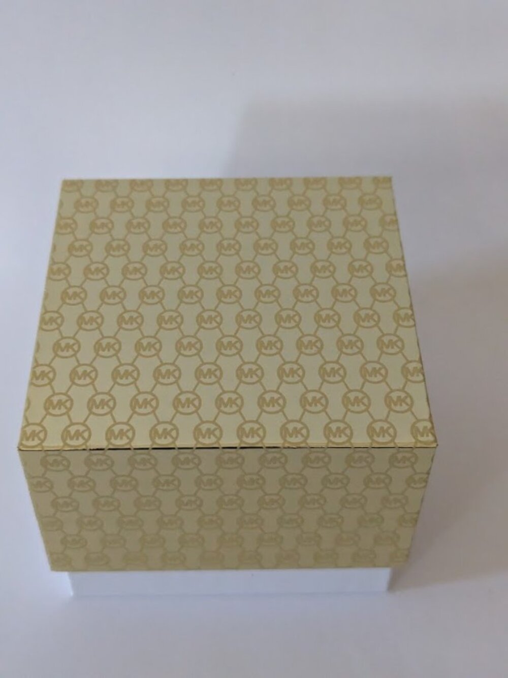 MICHAEL KORS Yellow Gold Tone Padlock Charm Slider Bracelet New Gift Box - Picture 2 of 6